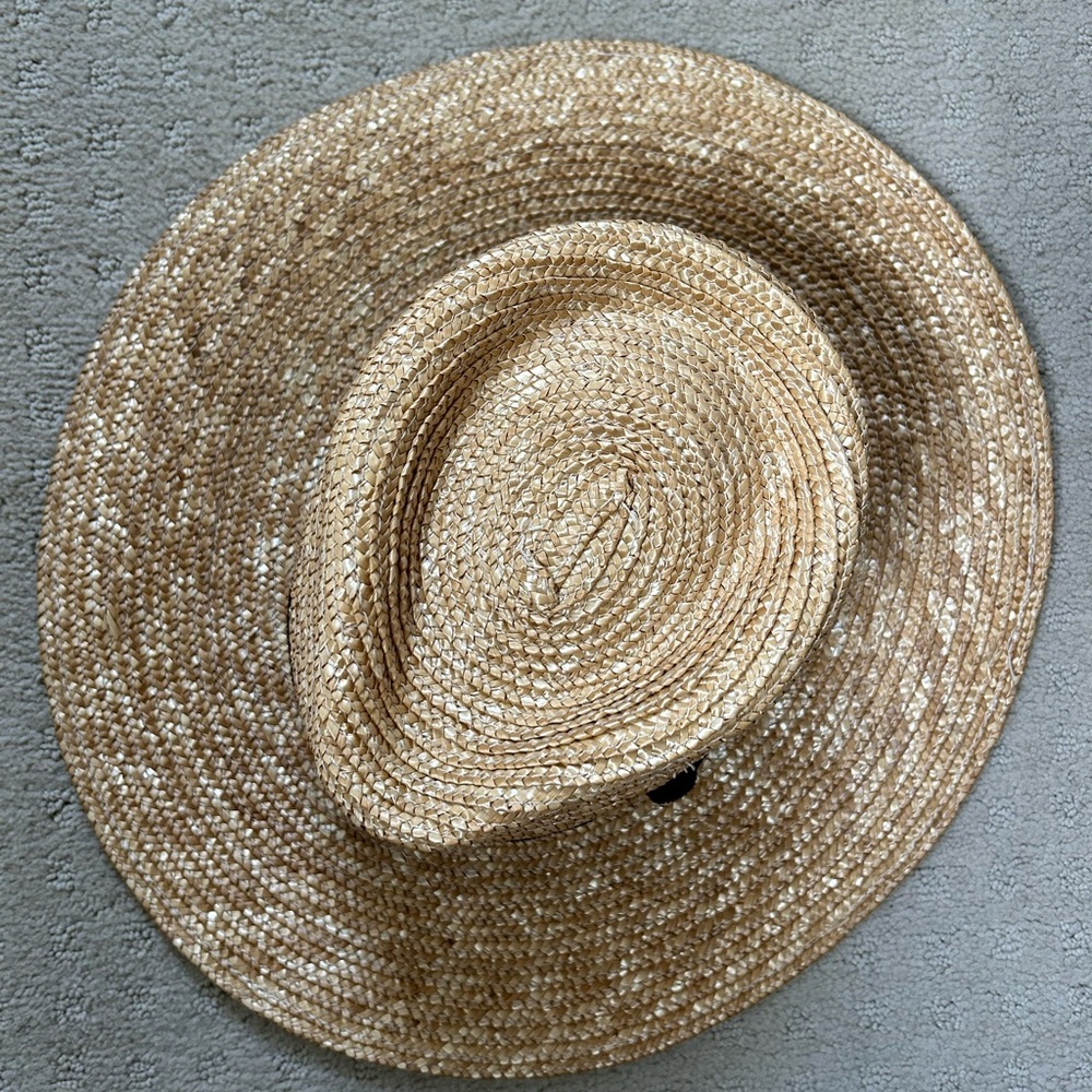 Brixton straw hat. Size large.